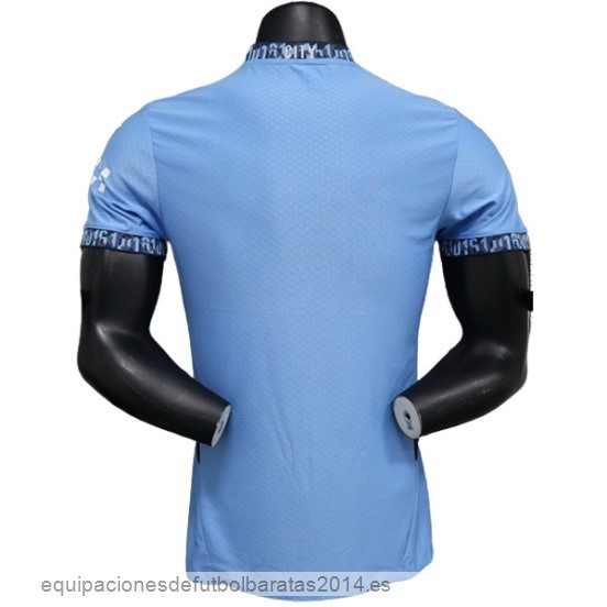 Nuevo 1ª Jugadores Camiseta Manchester City 24/25 Azul Baratas